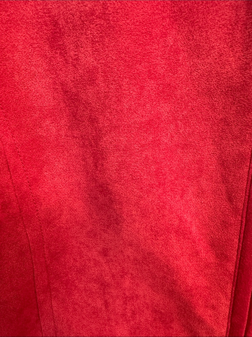 Studio Works Rose-Pink Zip-Front Collarless Jacket - Picture 3 of 6